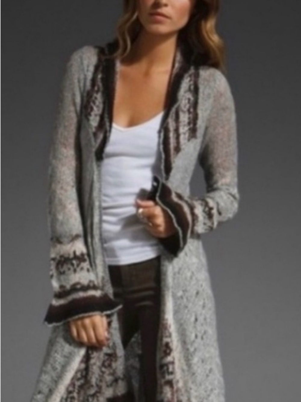 Free People Cascata Delle Long cardigan